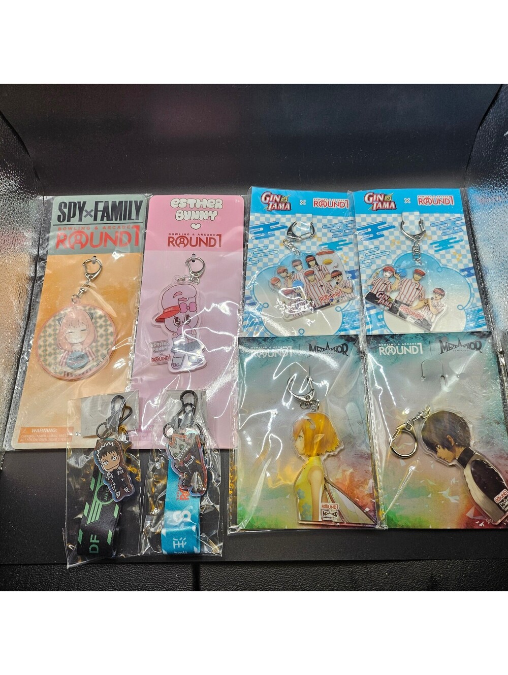 Anime Acrylic Keychains Lot -- Round 1 Exclusive
